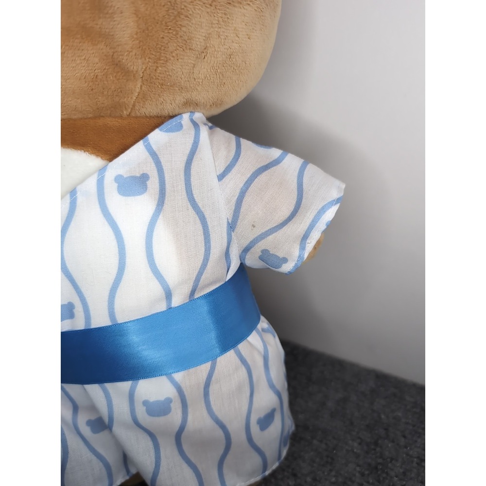 San-X Rilakkuma Summer Yukata Plush Toy 16" Blue Kimono Bear READ - Picture 2 of 6